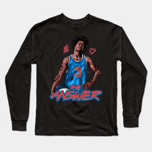 iverson the answer Long Sleeve T-Shirt